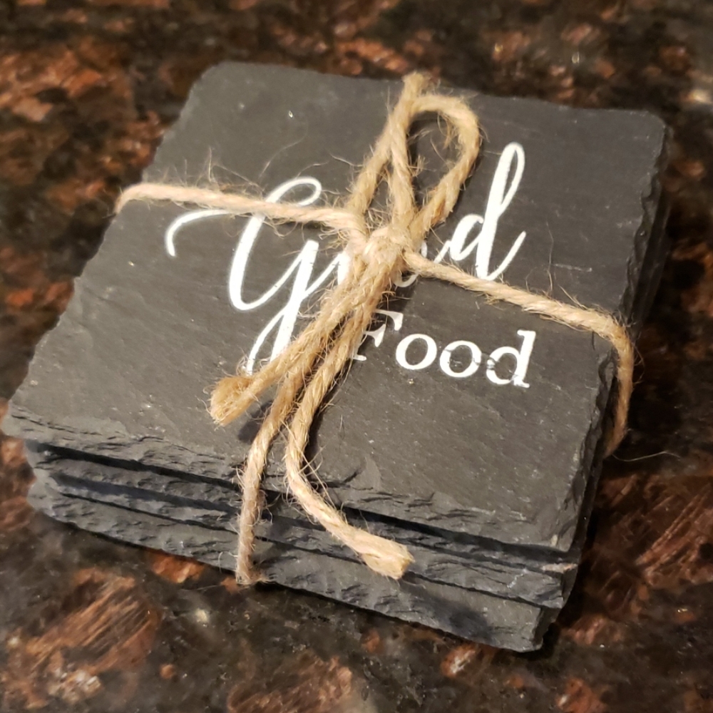 NWT set of 4 stone coasters